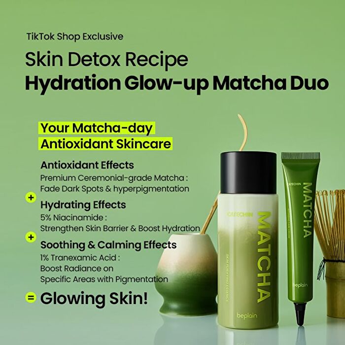 Matcha Catechin Duo Set - 2 pcs