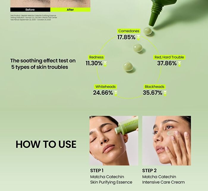 Matcha Catechin Duo Set - 2 pcs