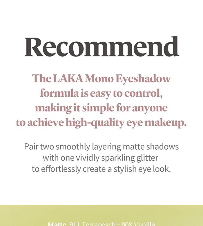 Mono Eye Shadow - 50 Colors - #927 Pure