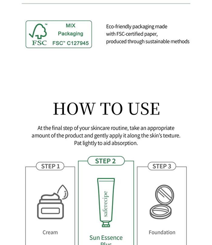 Pestlo Saferecipe Sun Essence Plus - 50ml