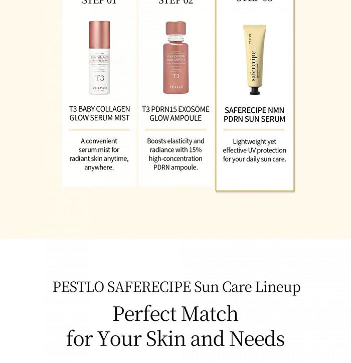 Pestlo Saferecipe NMN PDRN Sun Serum - 50ml