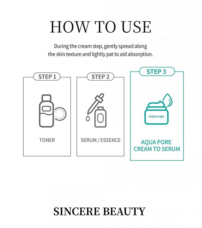 Pestlo Rejurecipe Aqua Pore Cream To Serum - 50ml