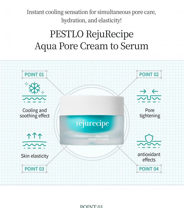 Pestlo Rejurecipe Aqua Pore Cream To Serum - 50ml