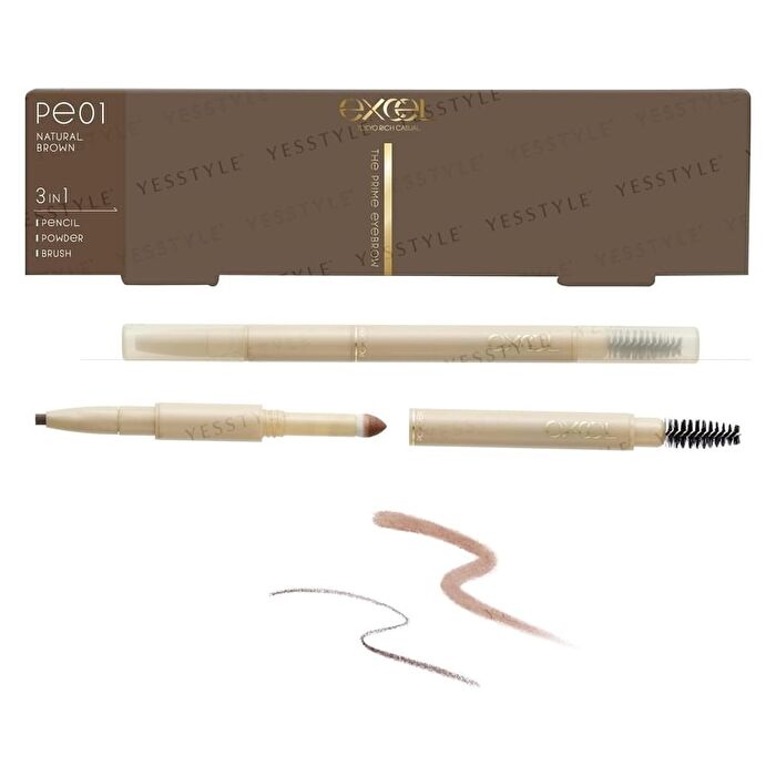 The Prime Eyebrow - PE02 Camel Brown