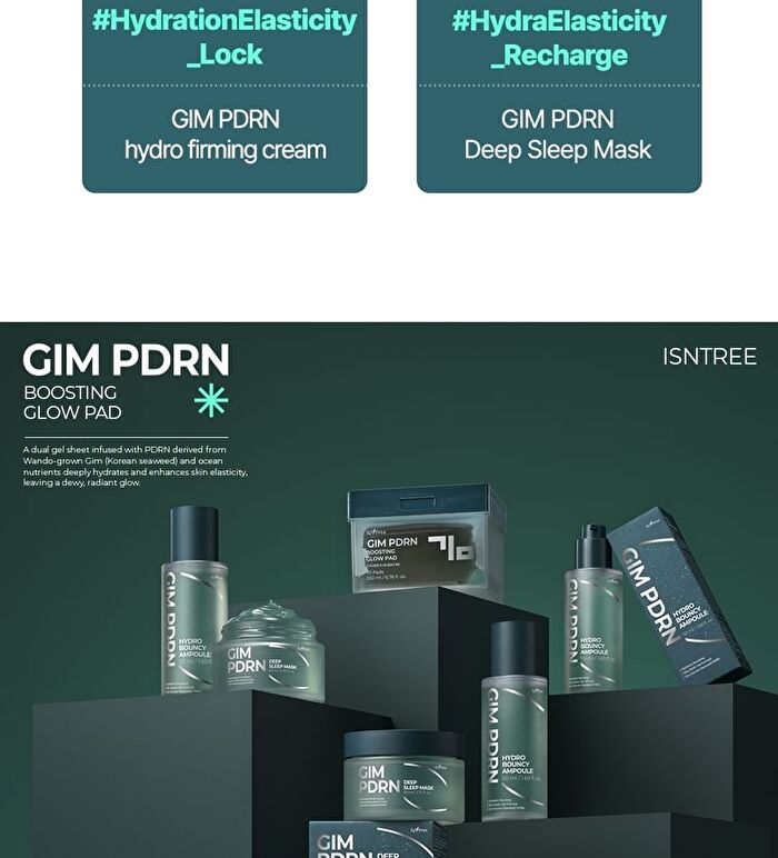 Gim PDRN Boosting Glow Pad - 70 pads