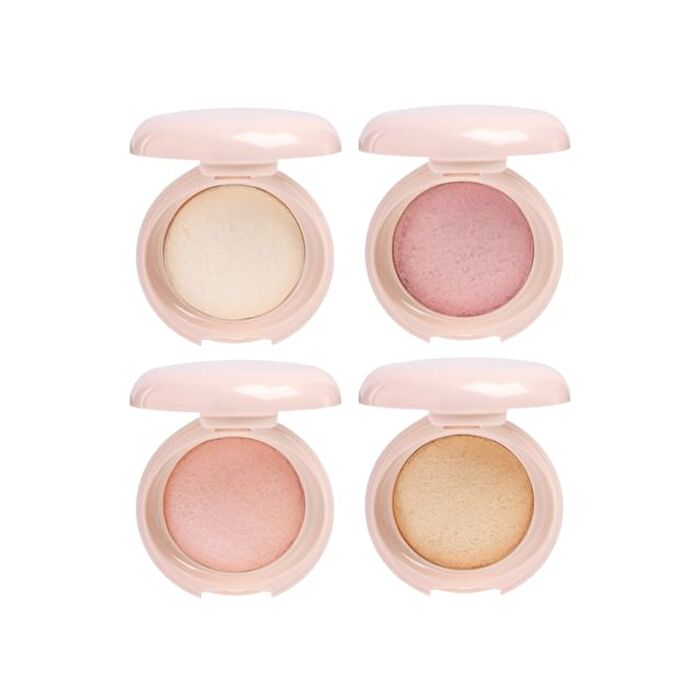 Glam Perfection Baked Highlighter - 4 Colors - #WH01 Frosty Shell