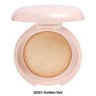 Glam Perfection Baked Highlighter - 4 Colors - #GD01 Golden Veil