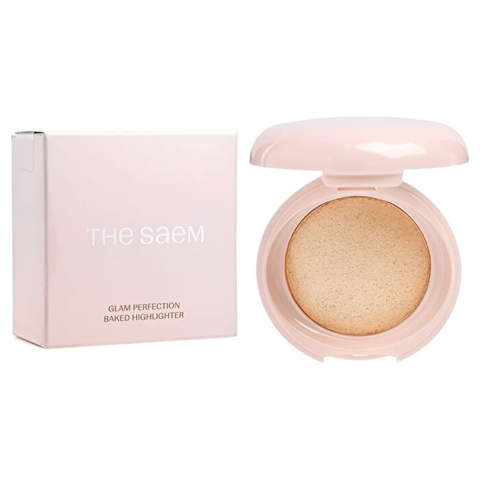 Glam Perfection Baked Highlighter - 4 Colors - #PK01 Rose Glare