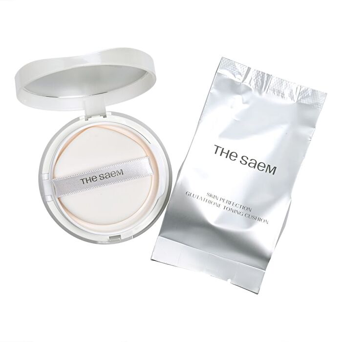 Skin Perfection Glutathione Toning Cushion Set - 5 Colors - #19N Clear Beige