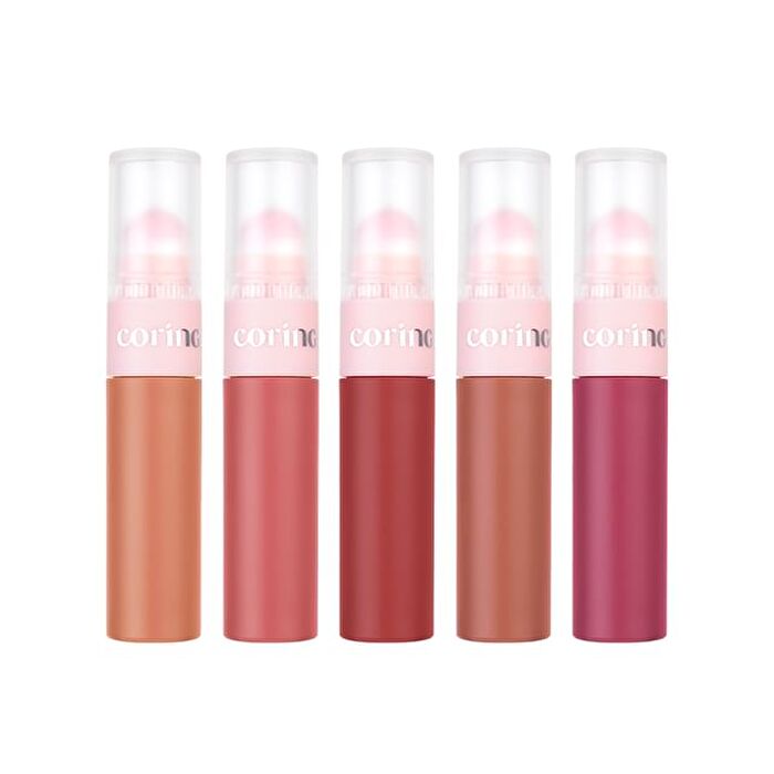Coringco Topping Tip Velvet Lip Tint - 5 Colors - #V01 Peanut Butter