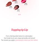 Coringco Topping Tip Velvet Lip Tint - 5 Colors - #V02 Rose Butter