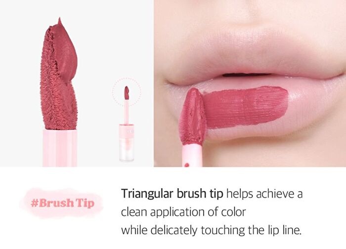 Coringco Topping Tip Velvet Lip Tint - 5 Colors - #V02 Rose Butter