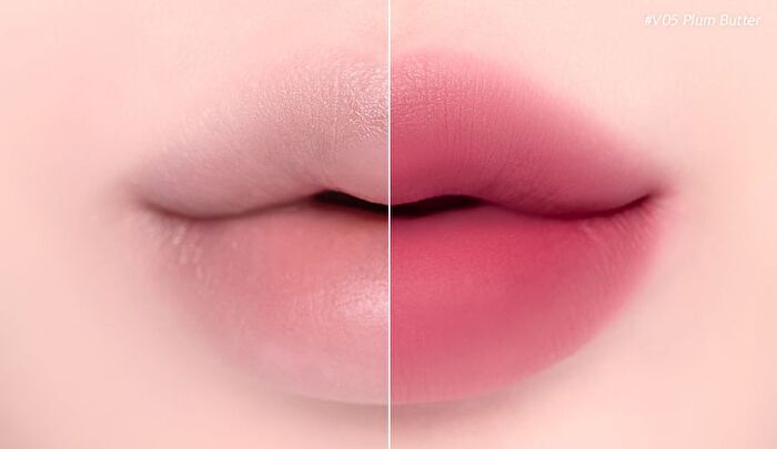 Coringco Topping Tip Velvet Lip Tint - 5 Colors - #V02 Rose Butter