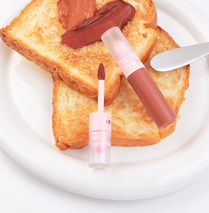 Coringco Topping Tip Velvet Lip Tint - 5 Colors - #V02 Rose Butter