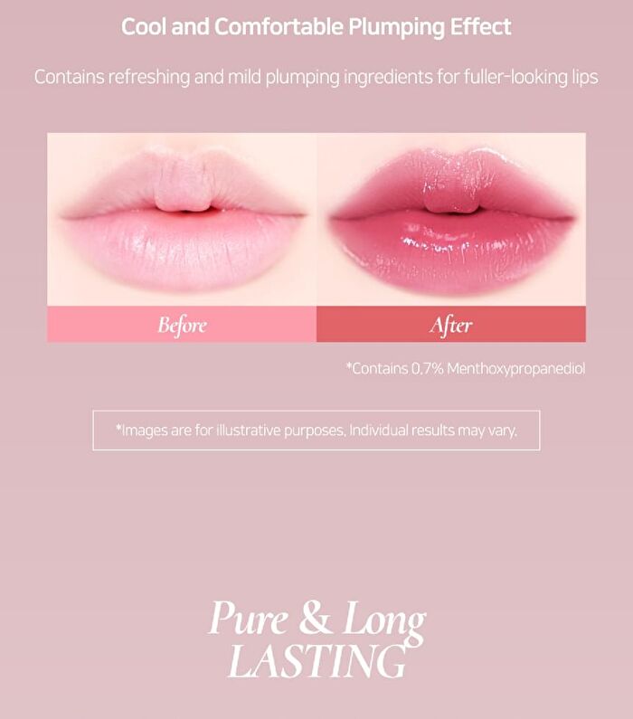 Prelude Dinto La Belle Rose Plumping Lip Tint - 6 Colors - #23 Dawn Rose