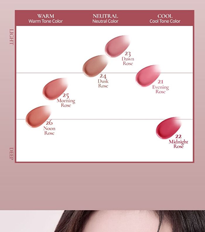 Prelude Dinto La Belle Rose Plumping Lip Tint - 6 Colors - #23 Dawn Rose
