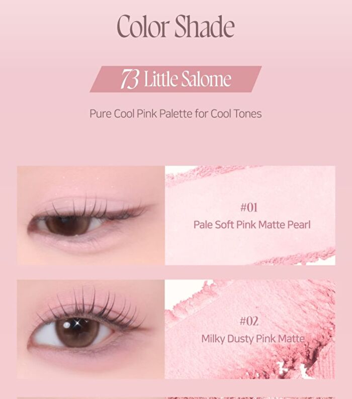 Prelude Dinto Nostalgia Eye Palette - 4 Types - #74 Little Lorca