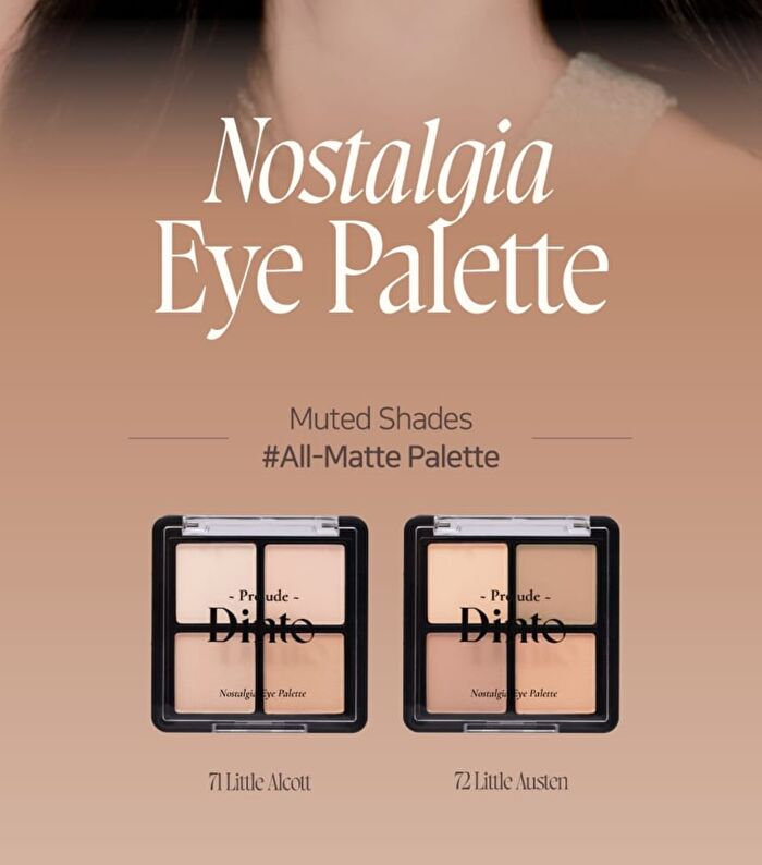 Prelude Dinto Nostalgia Eye Palette - 4 Types - #74 Little Lorca