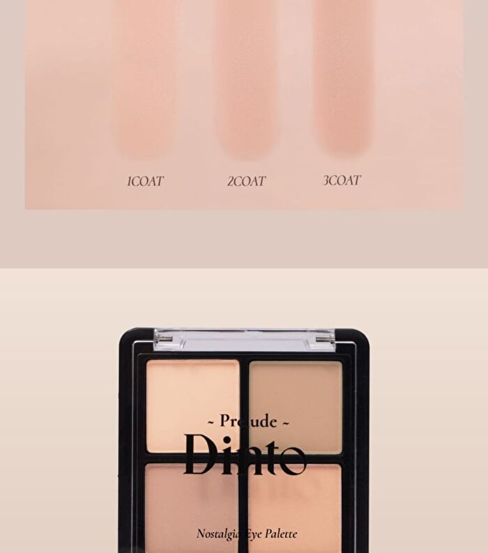 Prelude Dinto Nostalgia Eye Palette - 4 Types - #71 Little Alcott