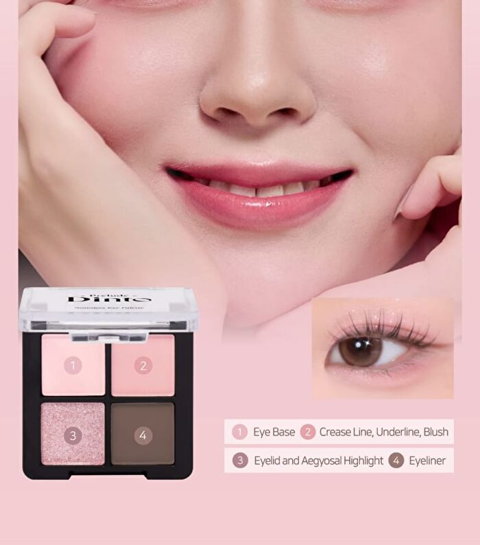 Prelude Dinto Nostalgia Eye Palette - 4 Types - #71 Little Alcott