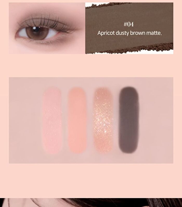 Prelude Dinto Nostalgia Eye Palette - 4 Types - #71 Little Alcott