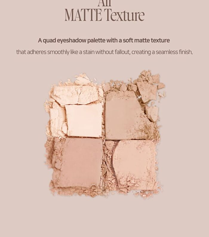 Prelude Dinto Nostalgia Eye Palette - 4 Types - #72 Little Austen
