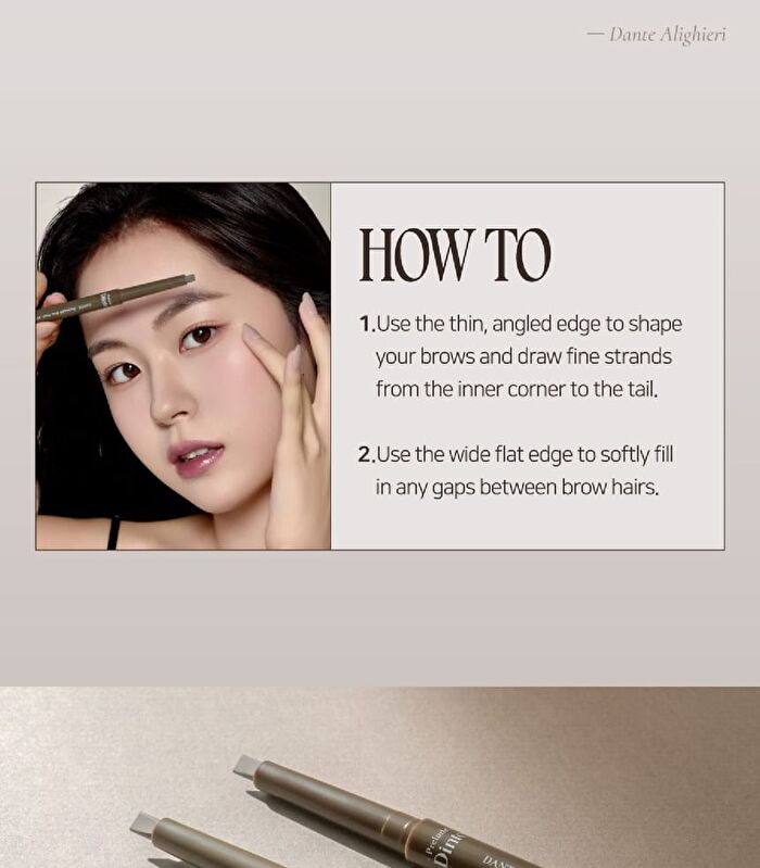Prelude Dinto Dante Sharpenable Brow Pencil - 3 Colors - #43 Lupo
