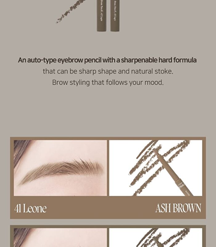 Prelude Dinto Dante Sharpenable Brow Pencil - 3 Colors - #41 Leone