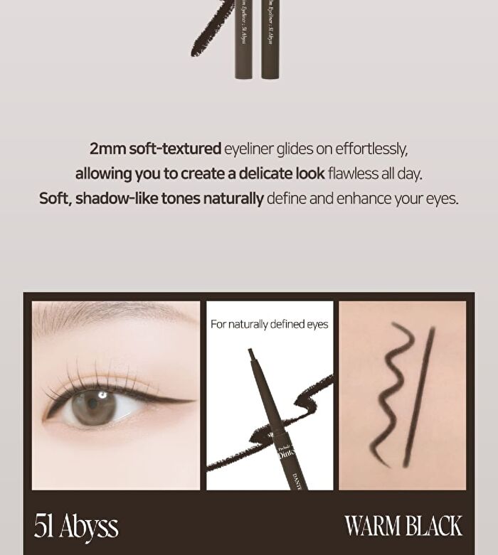Prelude Dinto Dante Triple Proof Slim Eyeliner - 3 Colors - #53 In the Light