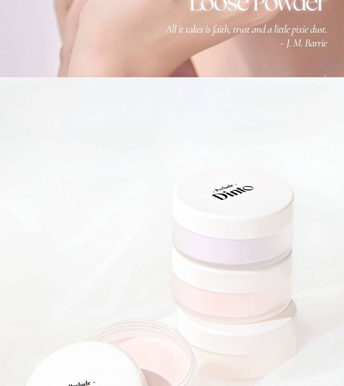 Prelude Dinto Fairy Dust Loose Powder - 3 Colors - #01 Milky Fairy