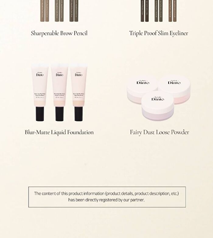 Prelude Dinto Fairy Dust Loose Powder - 3 Colors - #01 Milky Fairy