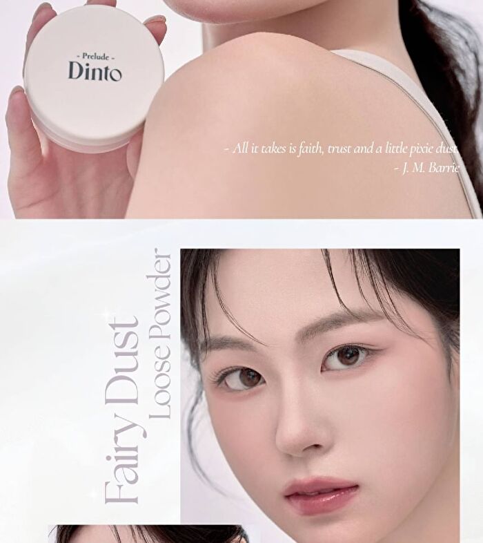 Prelude Dinto Fairy Dust Loose Powder - 3 Colors - #02 Peach Fairy