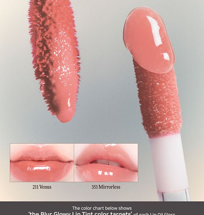 Mirrorless Lip Oil Gloss Snow White Collection - 10 Colors - #352 Temptation