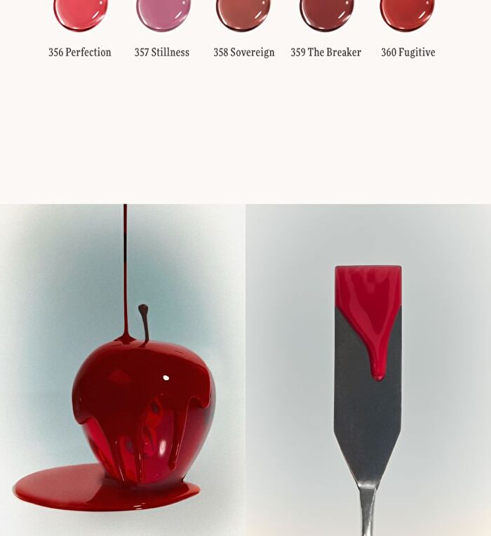 Mirrorless Lip Oil Gloss Snow White Collection - 10 Colors - #357 Stillness