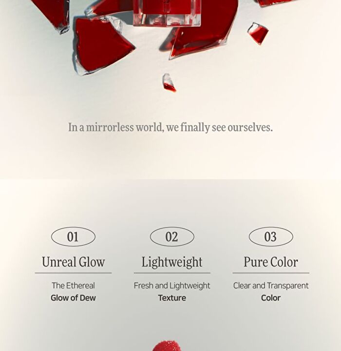 Mirrorless Lip Oil Gloss Snow White Collection - 10 Colors - #357 Stillness
