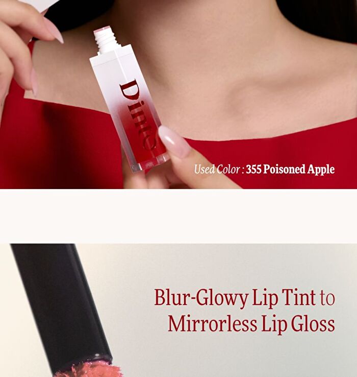 Mirrorless Lip Oil Gloss Snow White Collection - 10 Colors - #360 Fugitive