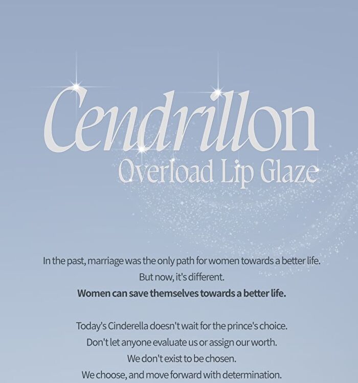 Overload Lip Glaze Cendrillon Collection - 8 Colors - #333 Fee Marraine