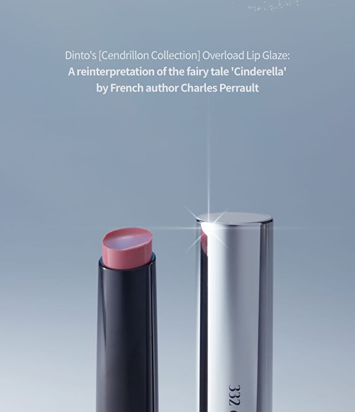 Overload Lip Glaze Cendrillon Collection - 8 Colors - #336 Minuit
