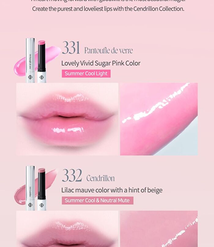 Overload Lip Glaze Cendrillon Collection - 8 Colors - #338 Bonte