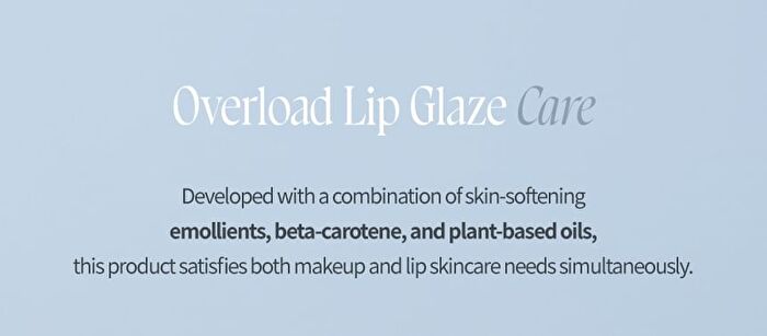 Overload Lip Glaze Cendrillon Collection - 8 Colors - #332 Cendrillon