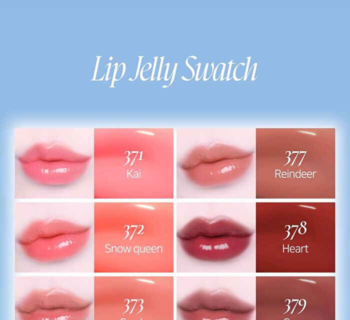 Frozen Lip Jelly Snedronningen Collection - 12 Colors - #379 Crow