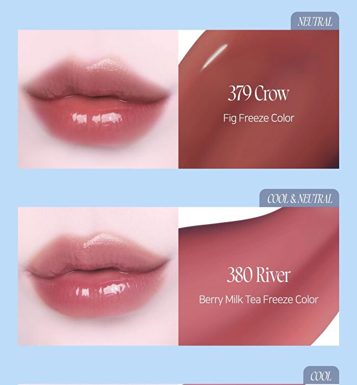 Frozen Lip Jelly Snedronningen Collection - 12 Colors - #380 River