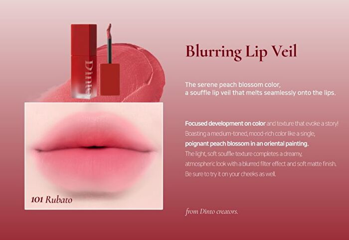 Blurring Lip Veil Madame Butterfly Collection - 10 Colors - #104 Vivace