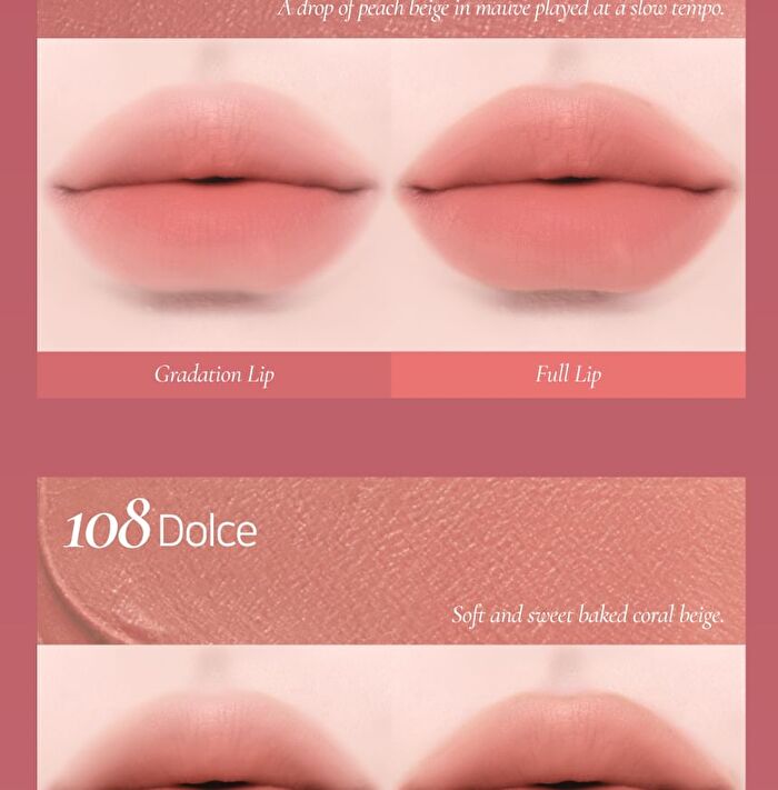 Blurring Lip Veil Madame Butterfly Collection - 10 Colors - #103 Fermata