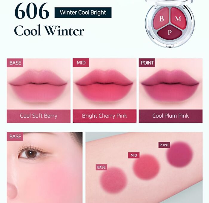 Time To Kiss & Blush Alice Collection - 14 Colors - #607 Deep Winter