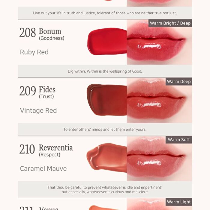 Blur-Glowy Lip Tint - 30 Colors - #216 Pax