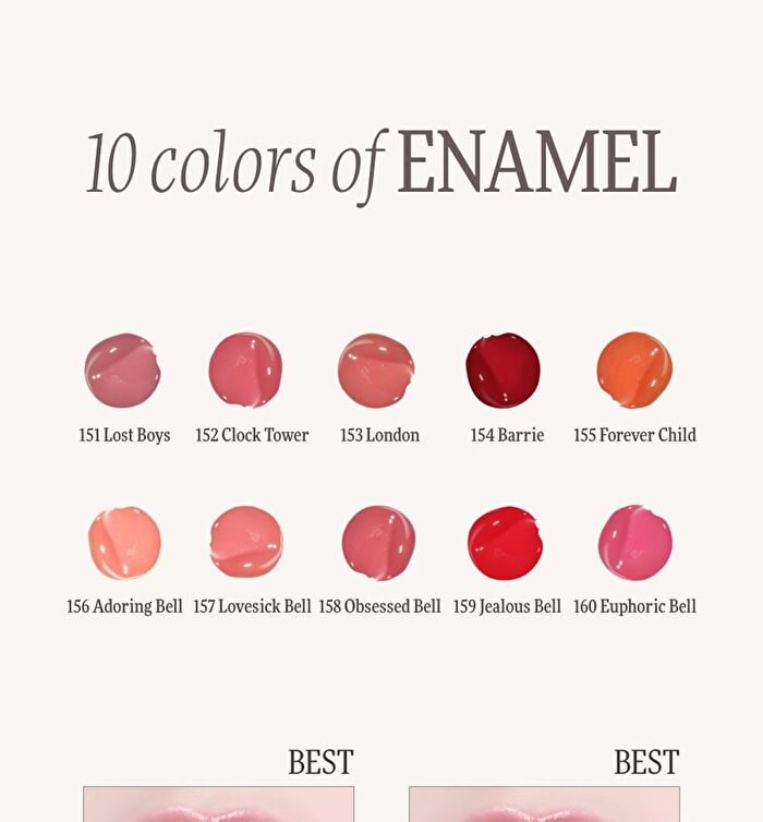 Deep-Kissed Plumping Lip Enamel Peter & Wendy Collection - 8 Colors - #152 Clock Tower