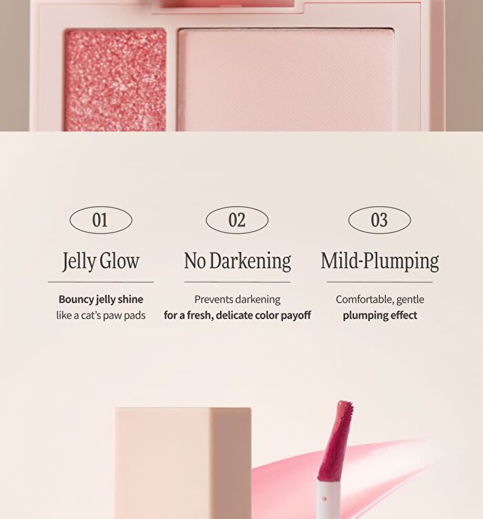 Blur-Jelly Plumping Lip Tint Le Chat Botté Collection - 7 Colors - #776 Muhly Gelée
