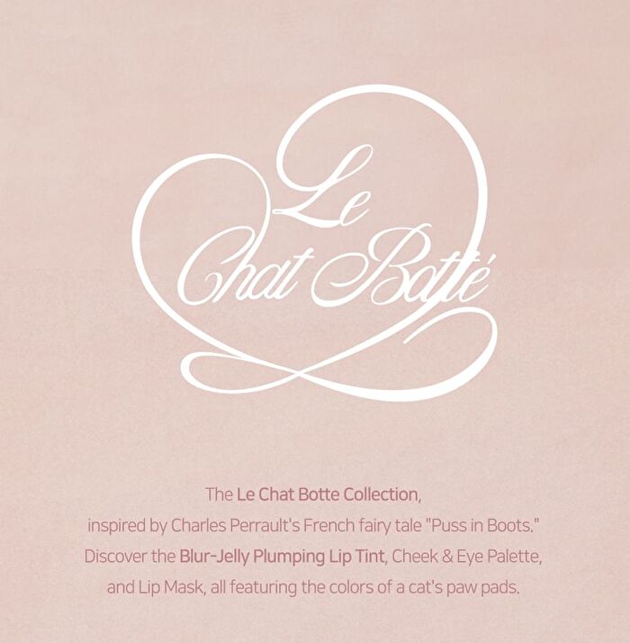 Blur-Jelly Plumping Mini Lip Tint Le Chat Botté Collection - 7 Colors - #773 Peach Gelée