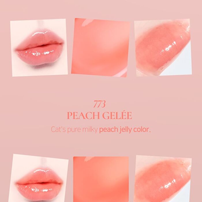 Blur-Jelly Plumping Mini Lip Tint Le Chat Botté Collection - 7 Colors - #774 Nutty Gelée